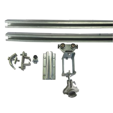 Festoon System Kit, C-Track, 100 Ft, Round MPN:7CZ55