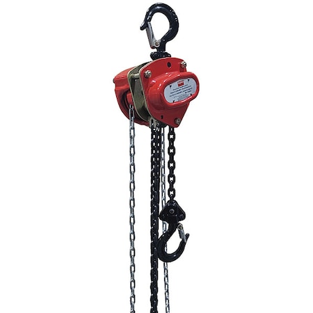 Manual Chain Hoist, 500 lb Cap. MPN:817PD2