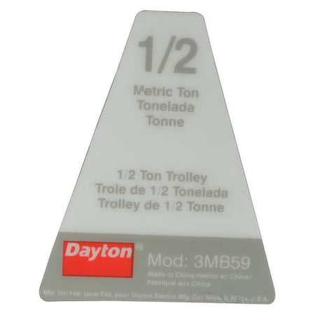 Name Plate MPN:G1-05-03