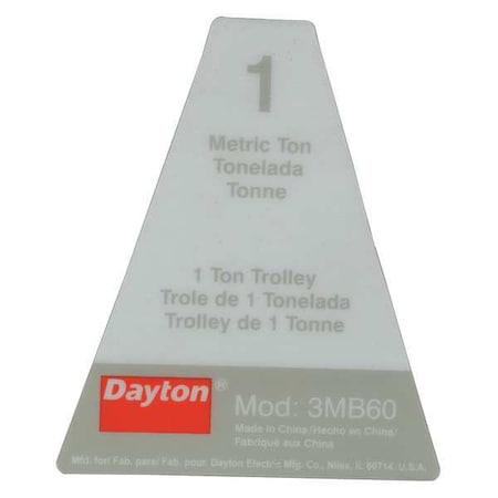 Name Plate MPN:G1-1-03
