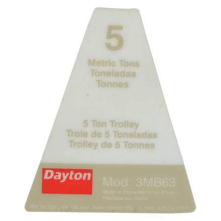 Name Plate MPN:G1-5-03
