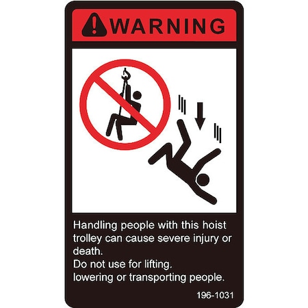Warning Label MPN:GGS_49671