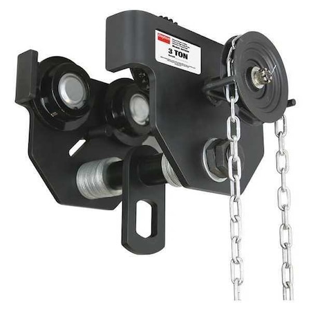 Geared Trolley, 6000 lb. MPN:OZ3GBT