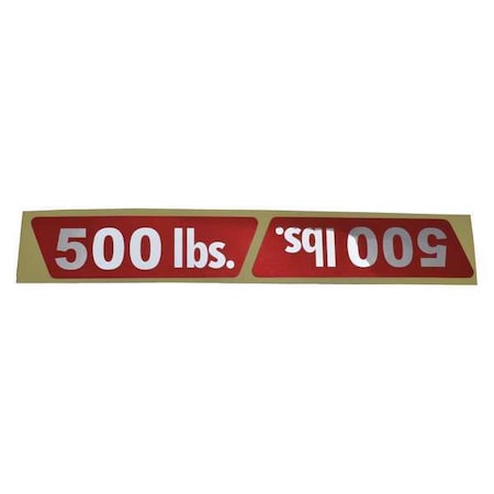 Capacity Label, PK2 MPN:EW-56