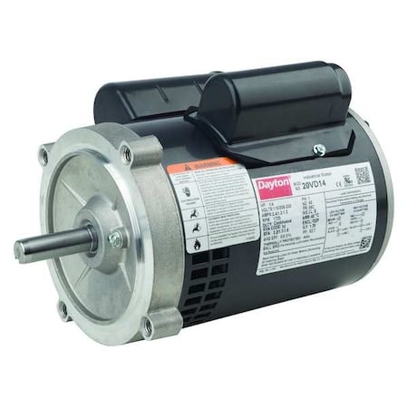 Capacitor-Start/Run General Purpose Motor, 2 hp HP, 115/208-230V AC Voltage, 56C Frame MPN:119179.00