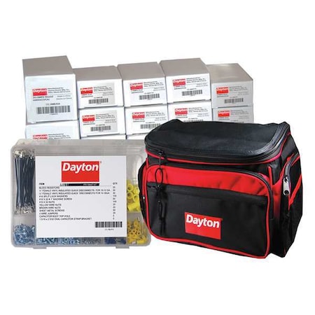 HVAC Contractor Service Kit, 21Pcs MPN:19L413