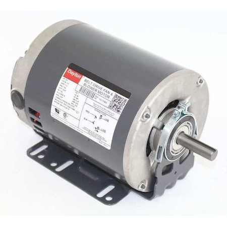 Split-Phase Belt Drive Motor, 3/4 HP, 56H Frame, 115V AC Voltage, 1, 725 Nameplate RPM MPN:1D170