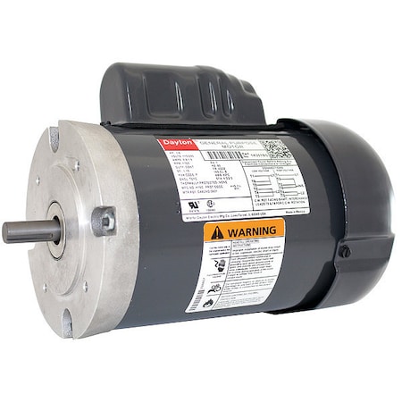 Capacitor-Start General Purpose Motor, 1/6 hp HP, 115/230V AC Voltage, 42CZ Frame MPN:1K057