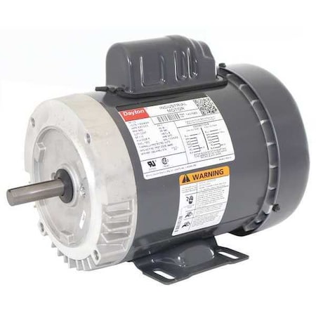 Capacitor-Start General Purpose Motor, 1/3 hp HP, 115/208-230V AC Voltage, 56C Frame MPN:1K076