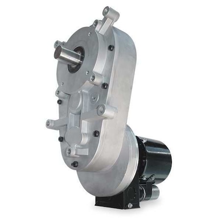 AC Gearmotor, 3, 000 in-lb Max. Torque, 1 RPM Nameplate RPM, 115/230V AC Voltage, 1 Phase MPN:1LPY6