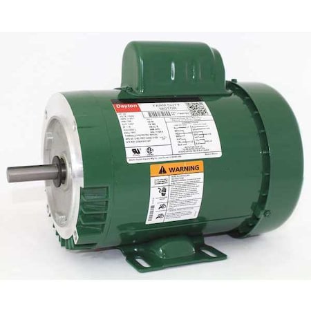 Capacitor-Start High Torque Farm Duty Motor, 3/4 HP, 115/230V AC Voltage, 56C Frame MPN:1TMW7BG