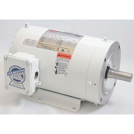 WashdownMotor, 1hp, 1750RPM, 230/460VAC MPN:1TRZ2