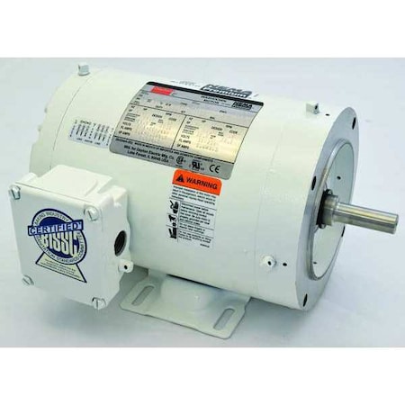 WashdownMotor, 3/4hp, 1745RPM, 230/460VAC MPN:1TRZ4