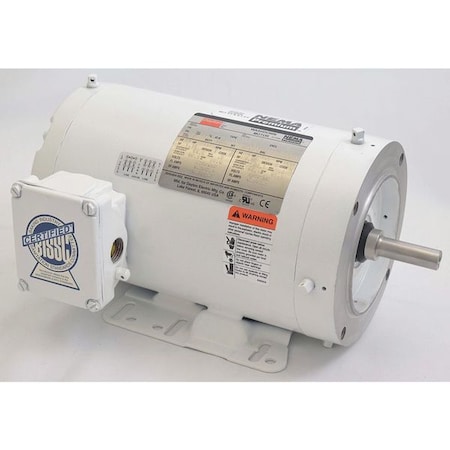 WashdownMotor, 1-1/2hp, 1750RPM, 230/460VAC MPN:1TRZ5