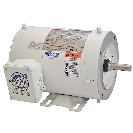 WashdownMotor, 3/4hp, 3500RPM, 230/460VAC MPN:1TRZ8