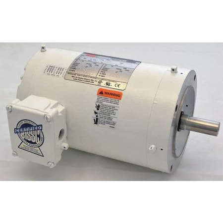 WashdownMotor, 1hp, 1750RPM, 230/460VAC MPN:1TTB7