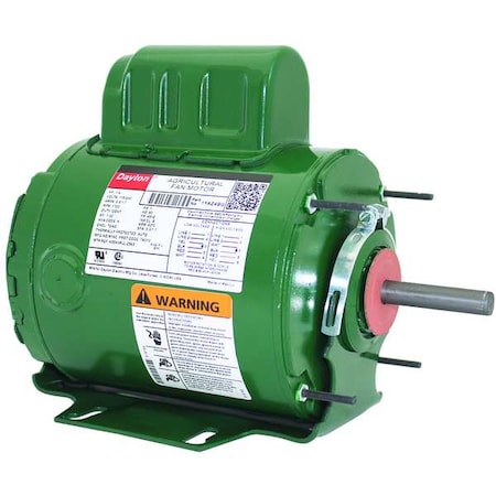 Agricultural Fan Motor, Permanent Split Capacitor, 1/4 HP, 115/230V AC, 1, 700 Nameplate RPM MPN:1YAZ4BG