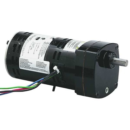 AC Gearmotor, 47 in-lb Max. Torque, 124 RPM Nameplate RPM, 115V AC Voltage, 1 Phase MPN:2H596