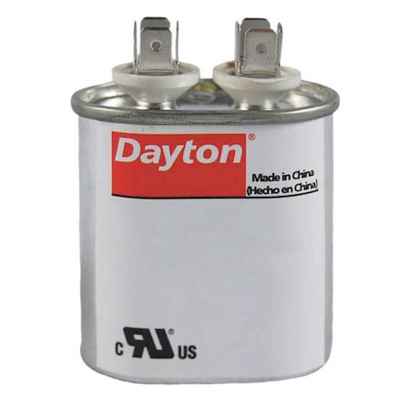 Run Capacitor, 6 MFD, 370V, Oval MPN:2MDV5