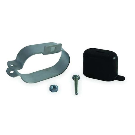 Capacitor Mounting Kit, Oval, 2 1/8 in W x 1 1/4 in D MPN:2MEV1