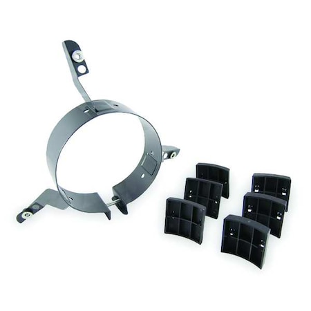 Motor Mounting Bracket, For NEMA 42/NEMA 48 NEMA Frame, For 5 in to 5 5/8 in Motor Dia MPN:2MEY7