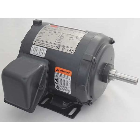 Three-Phase General Purpose Motor, 1/4 HP, 56 Frame, 230/460V AC Voltage, 1, 770 Nameplate RPM MPN:2N863