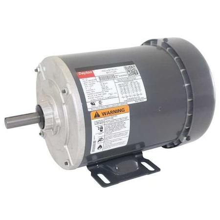 Three-Phase General Purpose Motor, 1/3 HP, 56 Frame, 208-230/460V AC Voltage, 1, 140 Nameplate RPM MPN:2N925