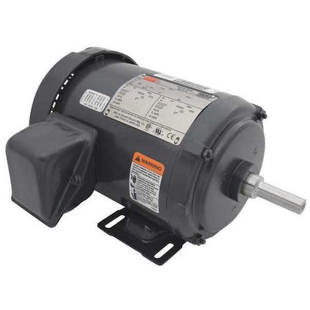 Three-Phase General Purpose Motor, 1/2 HP, 56 Frame, 230/460V AC Voltage, 1, 155 Nameplate RPM MPN:2N926