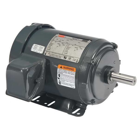 Three-Phase General Purpose Motor, 1 HP, 143-5T/56HZ Frame, 208-230/460V AC Voltage MPN:2NKX6