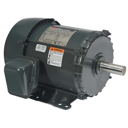 Three-Phase General Purpose Motor, 3 HP, 182T/4T Frame, 208-230/460V AC Voltage, 3, 540 Nameplate RPM MPN:2NKY7