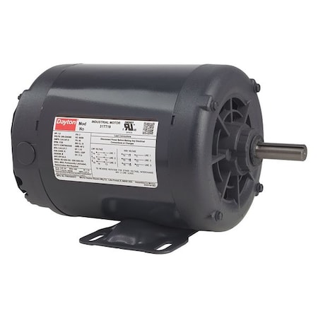Three-Phase General Purpose Motor, 1 HP, 230/460V AC Voltage, 56 Frame, 3, 450 Nameplate RPM MPN:30PT92