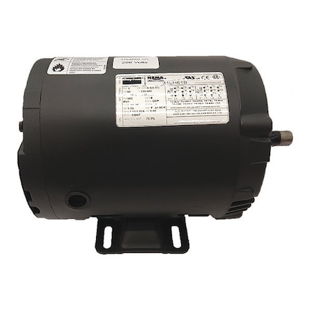 Three-Phase General Purpose Motor, 1/2 HP, 56C Frame, 230/460V AC Voltage, 1, 155 Nameplate RPM MPN:31LH61
