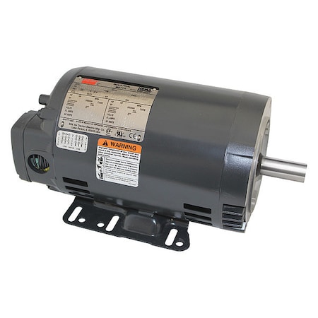 Three-Phase General Purpose Motor, 1 1/2 HP, 143-5TC/56HCZ Frame, 230/460V AC Voltage MPN:31TU26