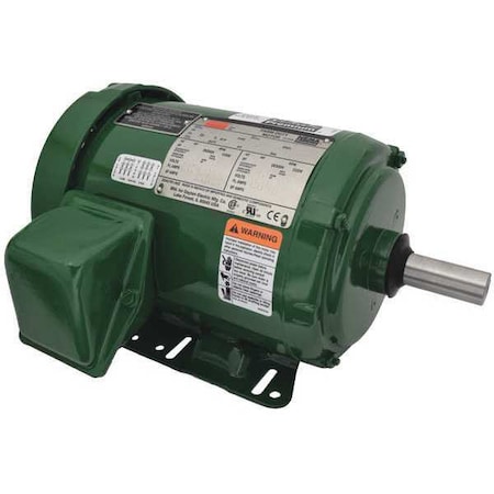 General Purpose Farm Duty Motor, 3-Phase, 1 HP, 230/460V AC, 1, 755 Nameplate RPM, 143-5T/56HZT Frame MPN:35Z916