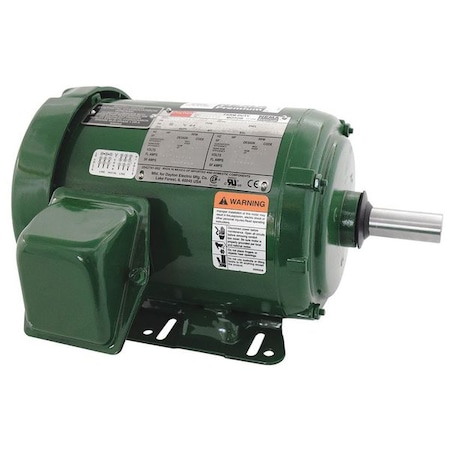 General Purpose Farm Duty Motor, 3-Phase, 2 HP, 230/460V AC, 1, 750 Nameplate RPM, 143-5T/56HZ Frame MPN:35Z918