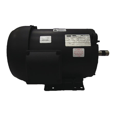 3-Phase General Purpose Motor, Enclosed, 5 HP, 182/4T Frame, 230/460V AC, 1, 750 Nameplate RPM MPN:36VF05