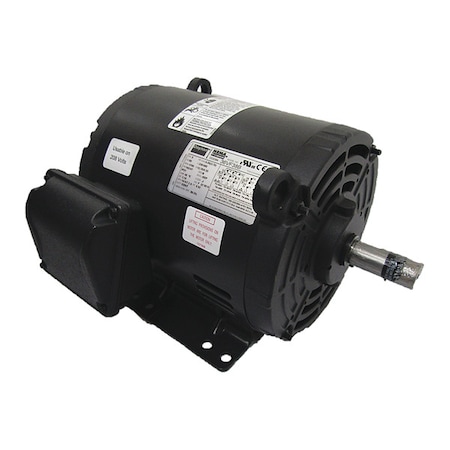 Three-Phase General Purpose Motor, 5 HP, 182/4T Frame, 230/460V AC Voltage, 1760 Nameplate RPM MPN:36VF38