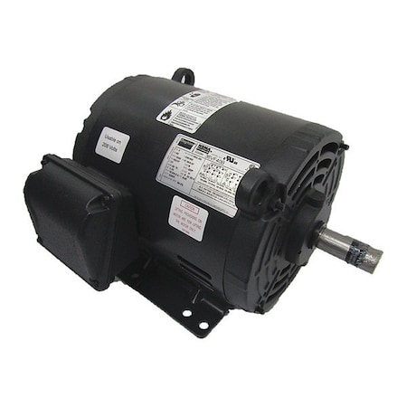Three-Phase General Purpose Motor, 7 1/2 HP, 182/4T Frame, 230/460V AC Voltage, 3500 Nameplate RPM MPN:36VF40
