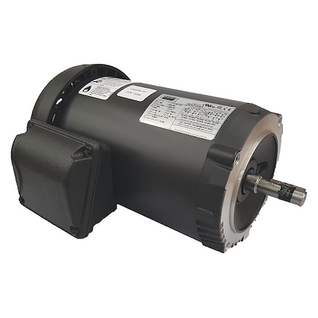 Three-Phase General Purpose Motor, 1/2 HP, 56C Frame, 230/460V AC Voltage, 1160 Nameplate RPM MPN:36VF59