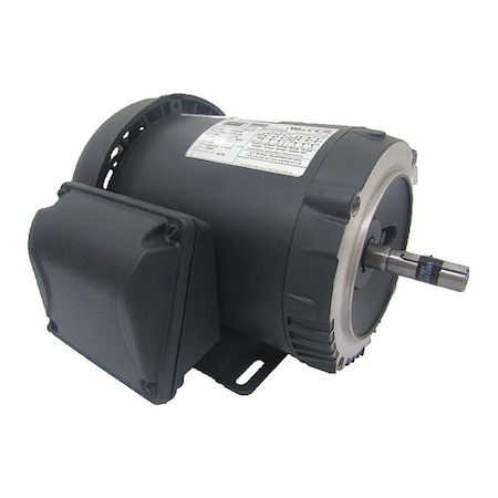 Three-Phase General Purpose Motor, 1 HP, 56C Frame, 230/460V AC Voltage, 1, 145 Nameplate RPM MPN:36VF84