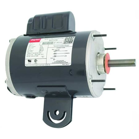 Pedestal Fan Motor, 1/2 HP, 1, 075 Nameplate RPM, 115V AC, 48YZ Frame, 7.2 A Full Load Amps MPN:3M505