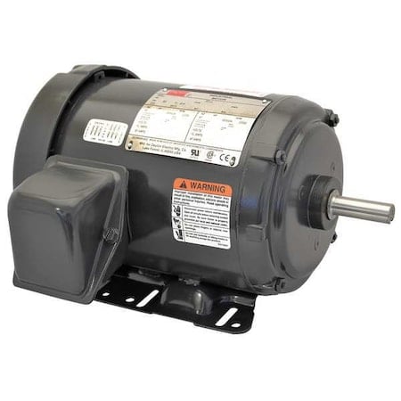 Three-Phase General Purpose Motor, 3/4 HP, 56H Frame, 208-230/460V AC Voltage, 1, 155 Nameplate RPM MPN:3N427