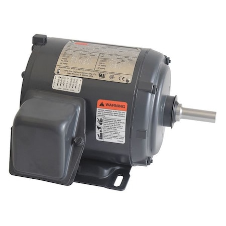 Three-Phase General Purpose Motor, 1/3 HP, 56 Frame, 208-230/460V AC Voltage, 1765 Nameplate RPM MPN:3N694