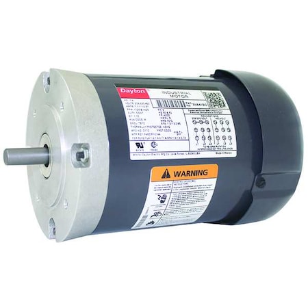 Three-Phase General Purpose Motor, 1/4 HP, 42CZ Frame, 230/460V AC Voltage, 1, 725 Nameplate RPM MPN:3N841