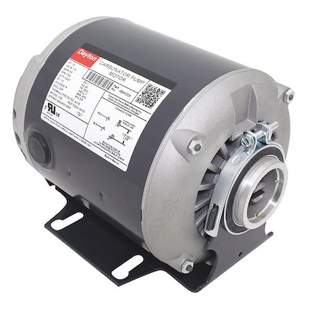 Carbonator Pump Motor, 1/3 HP, 115V, Hz: 60 MPN:484H30