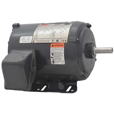 Three-Phase General Purpose Motor, 1 HP, 56H Frame, 230/460V AC Voltage, 1750 Nameplate RPM MPN:48ZJ83