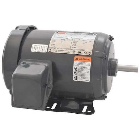 Three-Phase General Purpose Motor, 1 HP, 56H Frame, 208-230/460V AC Voltage, 1, 155 Nameplate RPM MPN:48ZJ85