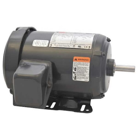 Three-Phase General Purpose Motor, 1 1/2 HP, 56H Frame, 208-230/460V AC Voltage, 3465 Nameplate RPM MPN:48ZJ86