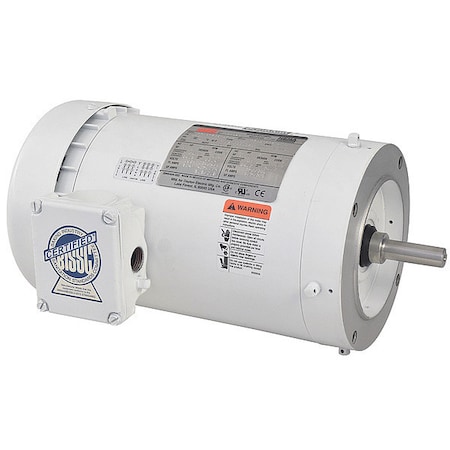 WashdownMotor, 2hp, 3505RPM, 56C, 230/460VAC MPN:48ZJ95