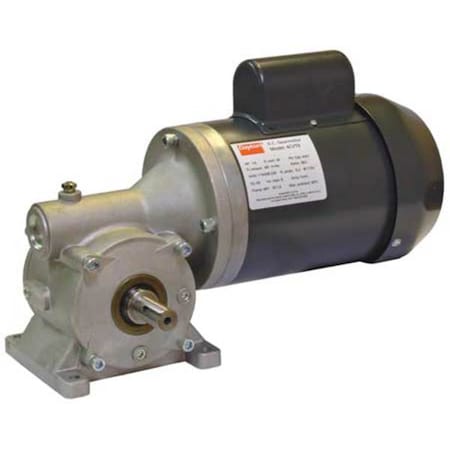 AC Gearmotor, 163 in-lb Max. Torque, 100 RPM Nameplate RPM, 115/208-230V AC Voltage, 1 Phase MPN:4CUK7